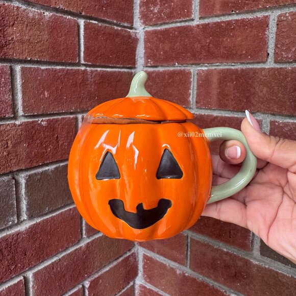 TARGET HYDE & EEK! MINI JACK-O-LANTERN MUG WITH LID 1CT - Picture 1 of 4